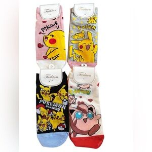 Pokémon Socks EU 35-41 Size 4-10 Women's